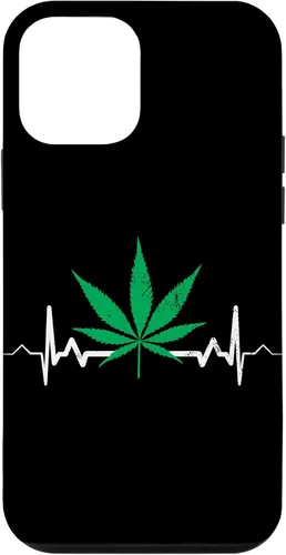 Vista 16 de Weed Heartbeat Pot Cannabis Leaf Marijuana 420 Stoner Gift Case for iPhone 17