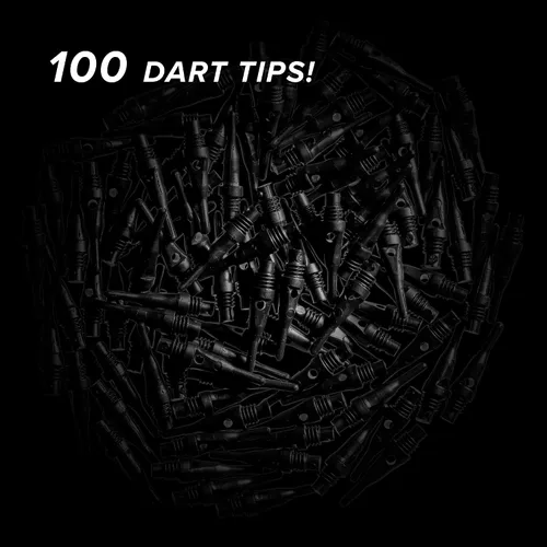 Vista 3 de Viper Dart accesorio suave para punta de dardos Tufflex (supercorto) 2BA, en paquete de 100 y 1000