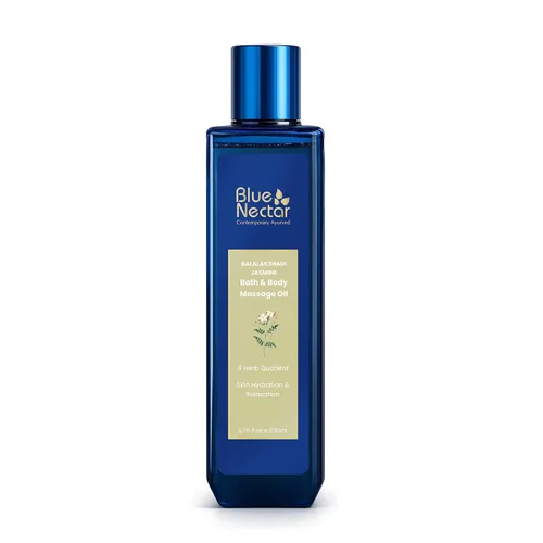 Vista 9 de Blue Nectar Aceite de masaje corporal de jazmín Aceite de masaje sensual