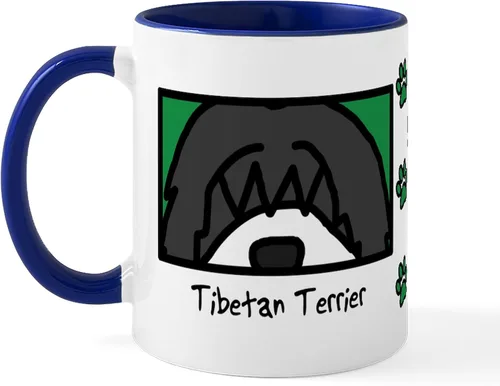 Vista 19 de CafePress Taza de café de cerámica Anime American Eskimo de 11 oz (11.0 fl oz)
