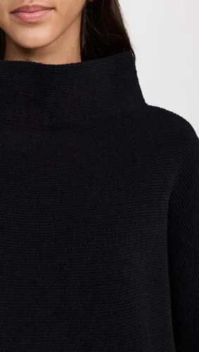 Vista 6 de Free People Suéter holgado otomano para mujer, gris topo