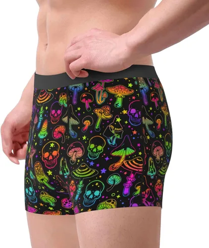 Vista 4 de Calzoncillos tipo bóxer para hombre, calzoncillos deportivos regulares para hombre