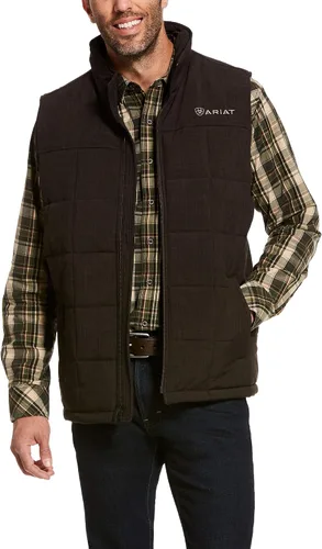 Vista 14 de ARIAT Chaleco aislado Crius para hombre Banyan corteza