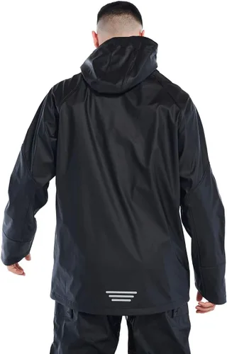 Vista 12 de CAT Chaquetas impermeables Longshore para hombre con costuras soldadas, antebrazos reforzados y bolsillos con cremallera para las manos