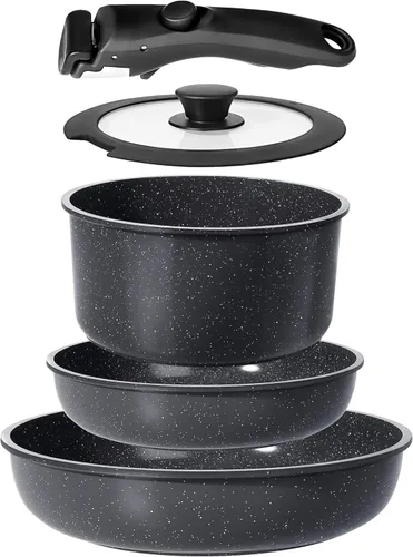 Vista 10 de GiPP Ceramic Pots and Pans Set