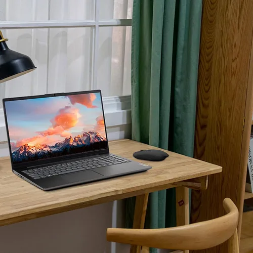 Vista 7 de Slim Silent 2.4G Ratón óptico inalámbrico, naranja Negro