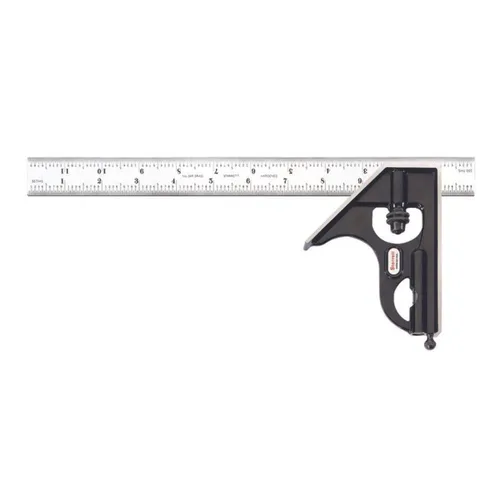 Vista 29 de Starrett Cuadrado combinado de acero con cabeza cuadrada, longitud de hoja