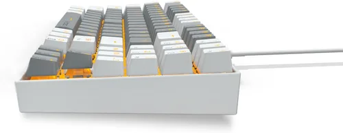 Vista 9 de Teclado mecánico de 89 teclas retroiluminación LED sin llave con teclado Nampad para juegos, teclado de computadora con cable USB con TKL Tenkeyless
