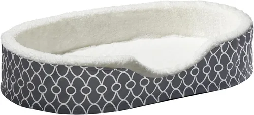 Vista 9 de MidWest Homes for Pets Orthoperdic - Cama para mascotas con protector de tela de teflón, XS marrón