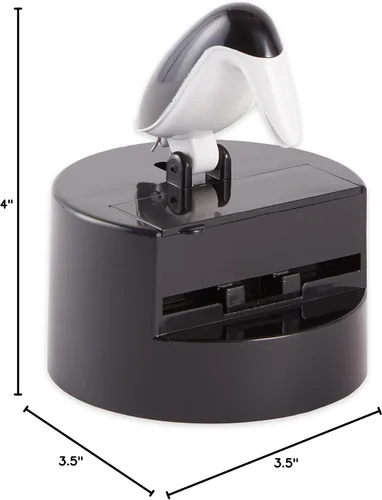 Vista 8 de RSVP International Willie Woodpicker - Soporte para palillos de dientes, pájaro carpintero, 100 unidades, plástico, blanco y negro
