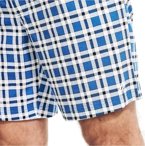 Vista 3 de Nautica Pantalón corto de dormir a cuadros para hombre