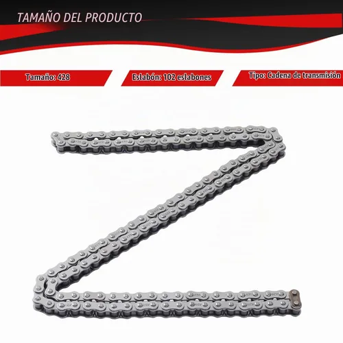 Vista 6 de KAMIER Cadena de transmisión 428 de 102 eslabones con cortador de cadena para 50cc 70cc 90cc 110cc 125cc CT90 CT110 TaoTao TForce Coolster Vitacci