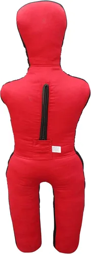 Vista 6 de Muñecos de práctica de boxeo de Jiu Jitsu para niños (4 pies y 48 pulgadas) sin rellenar, ninguno, rojo y negro