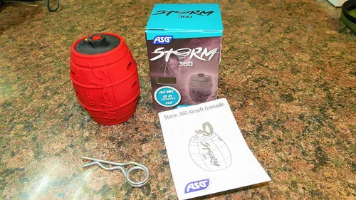 Vista 5 de ASG Storm 360 CO2 Powered BB Impact Shower para Airsoft (negro)