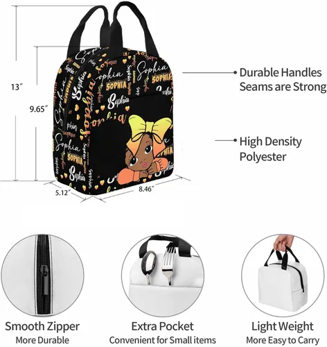 Vista 14 de Texto personalizado Elefante desgaste gafas mochila mochila mochila casual Daypack bolsa para mamá niñas, color86-4, Mochilas Daypack
