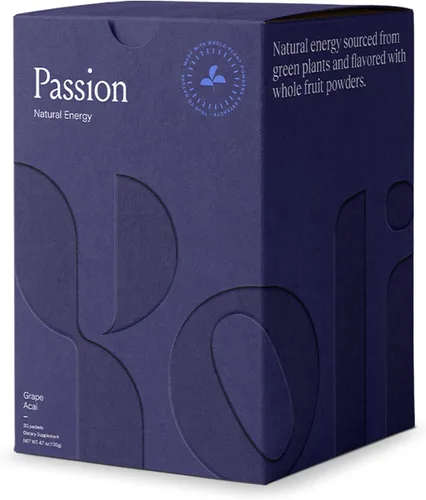 Vista 10 de Mezcla de bebida en polvo de energía Yoli® Passion - Mezcla natural para bebida energética para resistencia y resistencia, 30 sobres - Berry