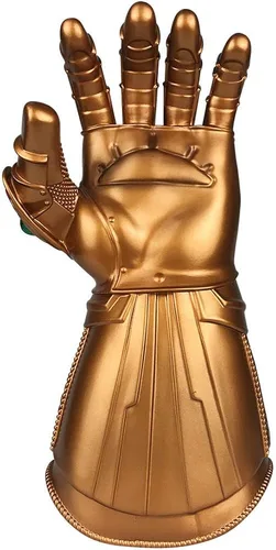 Vista 2 de FPOLAN Thanos Unlimited - Guantes infinitos de mano con imán extraíble LED luminoso, 3 modos de flash