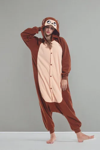 Vista 24 de Pijama unisex de una pieza para disfraz de animal