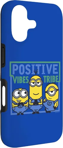 Vista 3 de Minions Carcasa Positive Vibes para iPhone 17