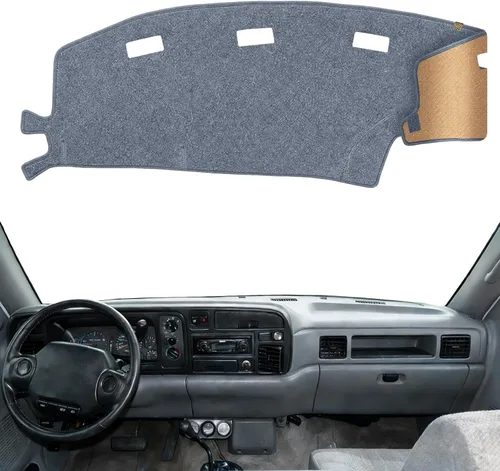 Vista 51 de Cubierta de tablero Tapete de salpicadero Compatible con Chevy Cruze 2015-2011 (para transmisión en la izquierda), Alfombra de salpicadero de coche