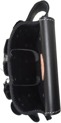 Vista 5 de Zeluga - Funda de cuero para herramientas de electricista con 6 bolsillos
