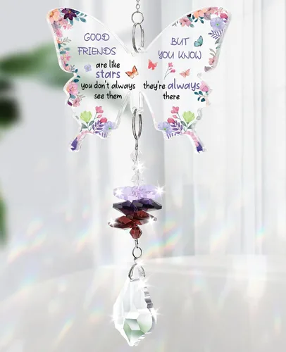 Vista 10 de Funnli Regalos para abuela, regalos de cumpleaños para abuela, atrapasoles de cristal, Navidad, cumpleaños, día de la madre, Acción de Gracias, día
