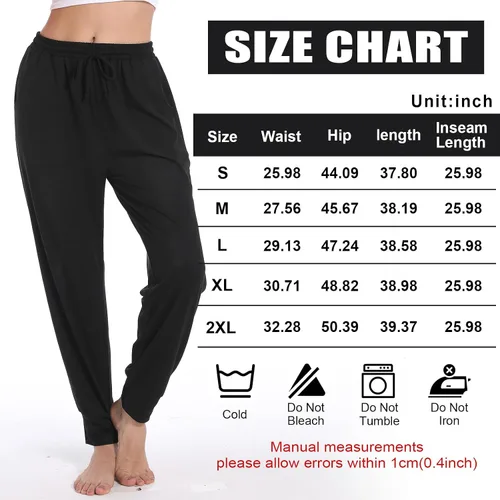 Vista 6 de Envlon Womens Yoga Sweatpants Loose Lightweight Workout Joggers Pants Drawstring Comfy Casual Lounge Pants with Pockets