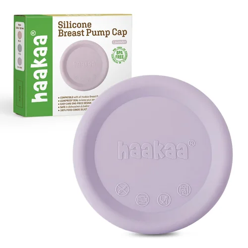 Vista 9 de haakaa - Tapa de extractor de leche de silicona (rubor), se adapta a todos