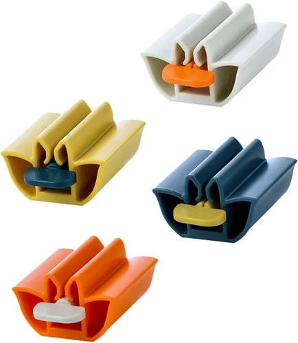 Vista 12 de Healifty Exprimidor de pasta de dientes con rodillo para soporte y dispensador fácil