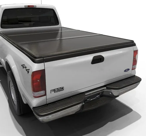 Vista 14 de Toptiny - Cubierta de cama de camioneta plegable de perfil bajo, se adapta a Ford F-150 2004-2014 de 5'5" de largo (66")