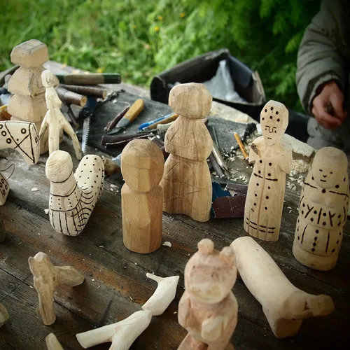 Vista 7 de Kit de bloques de tallado de tilo sin terminar, paquete de 12 bloques rectangulares de madera para tallar, manualidades y tallado para adultos 12
