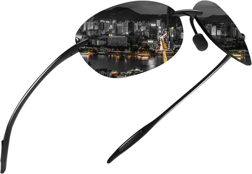 Vista 14 de WISTON Lentes de sol polarizados deportivos para hombres y mujeres, marco sin montura Tr90 para correr, pescar, béisbol, conducir, W8001