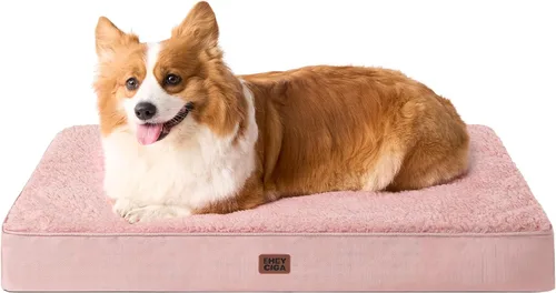 Vista 23 de EHEYCIGA Camas ortopédicas para perros, cama para perros con funda extraíble lavable, todos los tamaños de perros