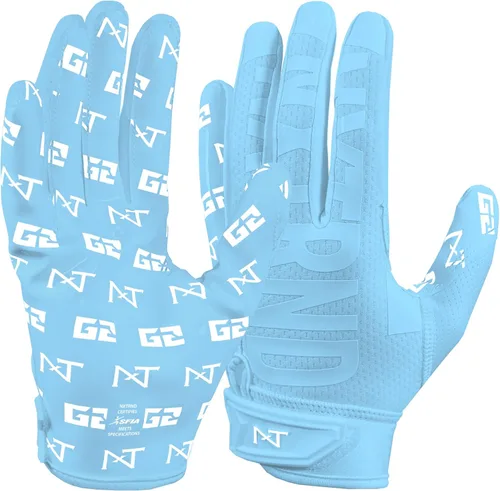 Vista 9 de Nxtrnd G2 Pro Football Gloves, Men's Ultra Sticky Elite Receiver Gloves