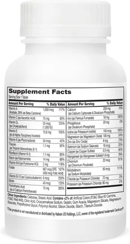 Vista 9 de 21st Century Sentry - Tabletas multivitamínicas para mujer, 120