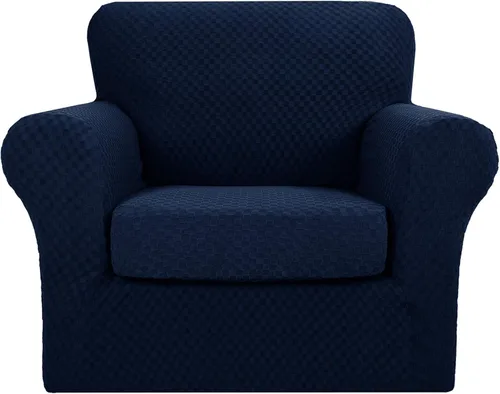 Vista 8 de YEMYHOM - Fundas elásticas para cojín individual, protector de sofá, silla, asiento, funda deslizante, funda suave de sofá, reemplazo, grande, a