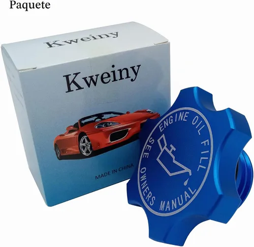 Vista 2 de Tapa de llenado de aceite de motor de aluminio kweiny Compatible con Chrysler Dodge Jeep Ram Mitsubishi Mini 1993-2020