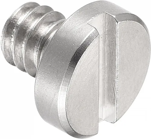 Vista 5 de uxcell Tornillo de trípode para cámara, adaptadores de tornillo de montaje macho de 1/4 pulgadas, ranurados de 0.3 pulgadas de longitud para soporte