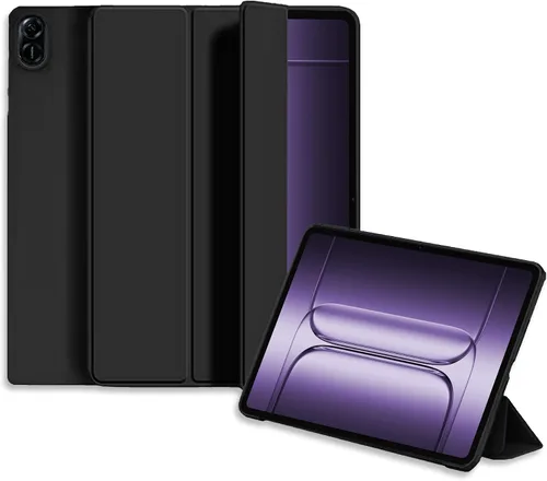 Vista 8 de Funda de silicona para OnePlus Pad 3 de 13.2 pulgadas 2025, funda protectora ligera con función de soporte y función de apagado y encendido