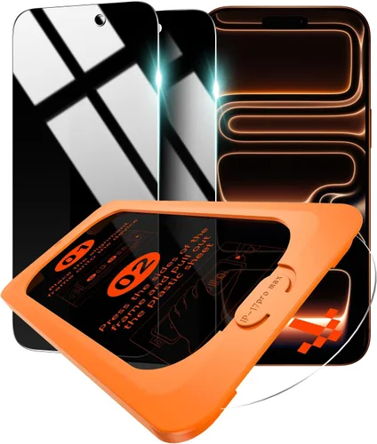Vista 11 de OMOTON Paquete de 3 protectores de pantalla diseñados para iPhone 11 y iPhone XR (6.1 pulgadas), protección de vidrio templado mejorada, compatible