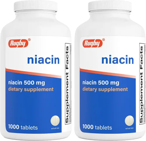 Vista 8 de Niacina 500 mg 1000 comprimidos.