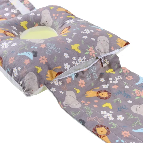 Vista 3 de pinklilycare Tubo de alimentación de tubo G ajustable, almohadilla de cinturón de almohada con un agujero para bebés, niños y niños