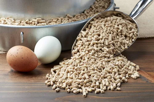 Vista 5 de Waggin' Train Layena Chicken Feed - Pellets (25 libras, huevo)