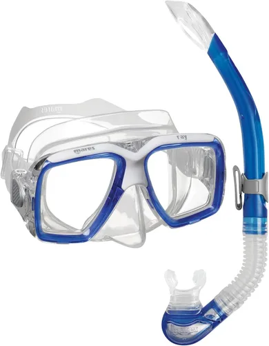 Vista 8 de MARES Conjunto de buceo unisex para adultos con máscara y snorkel