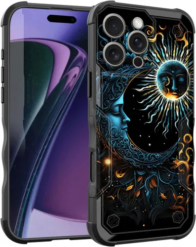 Vista 34 de Funda para iPhone Air, [doble capa] [protección contra caídas de grado militar de 10 pies] Funda resistente a prueba de golpes para iPhone Air