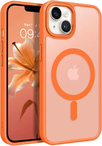 Vista 13 de BENTOBEN Funda magnética para iPhone 14 Plus, compatible con MagSafe, translúcida mate, esmerilada, delgada, ligera, a prueba de golpes