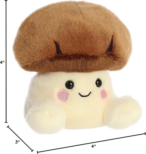 Vista 5 de Aurora® Adorable Palm Pals™ Umami Shiitake Mushroom™ - Juego de bolsillo - Diversión coleccionable - Marrón 5 pulgadas