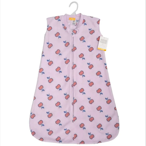 Vista 2 de Hudson Baby Saco de dormir unisex de felpa para bebé, saco, manta Manzana