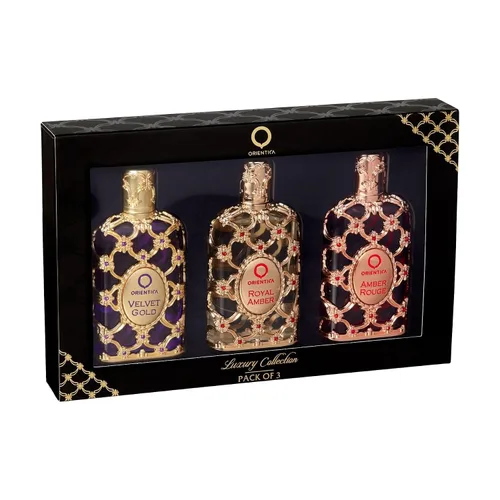 Vista 8 de Orientica Set de descubrimiento de perfume de lujo en miniatura de 5 piezas