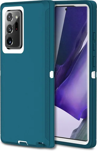 Vista 10 de Funda protectora de alta resistencia con protector de pantalla [3 capas] de goma resistente a prueba de impactos
